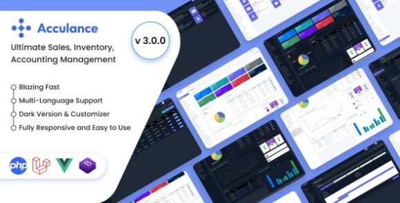 Acculance v4.0.2 Nulled – Ultimate Sales, Inventory, Accounting Management System PHP Script