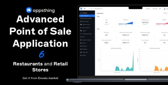 Appsthing POS v6.0 Nulled – Multi Store Retail & Restaurant Point of Sale, Billing & Stock Manager Application