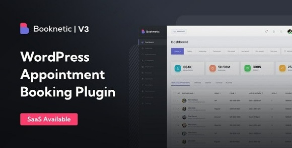 Booknetic v3.5.5 Nulled + Addons – WordPress Booking Plugin for Appointment Scheduling [SaaS] Free