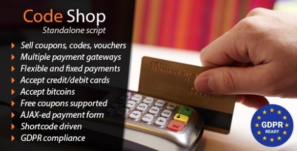 Code Shop v2.40 – Standalone Script – Digital Downloads Free