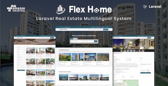 Flex Home v2.36.0 Nulled – Laravel Real Estate Multilingual System Script