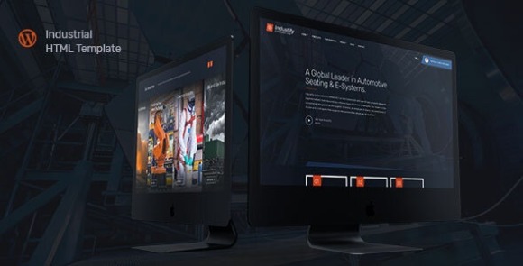 Industify v1.1 – Industry HTML Template Free