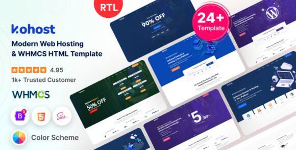 Kohost v10.2.0 – Modern Web Hosting & WHMCS Template