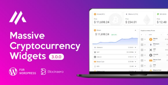 Massive Cryptocurrency Widgets v3.3.1 – Crypto Plugin
