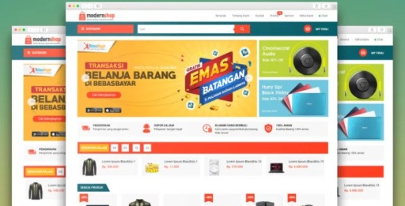 ModernShop v2.0 Premium – Responsive Blogger Template Free