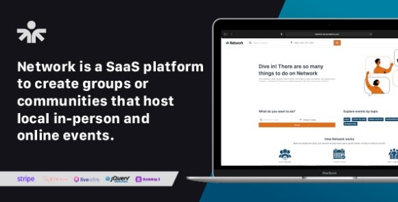 Network (SaaS) v1.0 – Event & Community Management Platform PHP Script