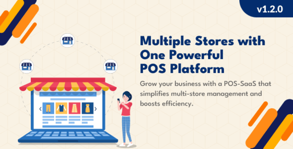 InfyPOS-SaaS v1.3.2 – Multi Store / Outlets Management – Built on Laravel + React JS Script