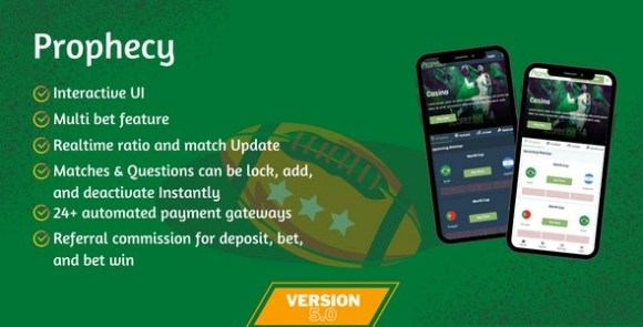 Prophecy v5.1.0 Nulled – An Online Betting Platform System PHP Script
