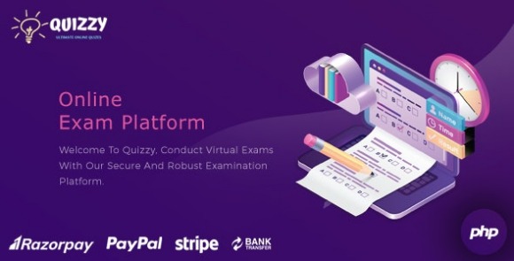Quizzy v4.4.0 Nulled – Online Examination Platform PHP Script