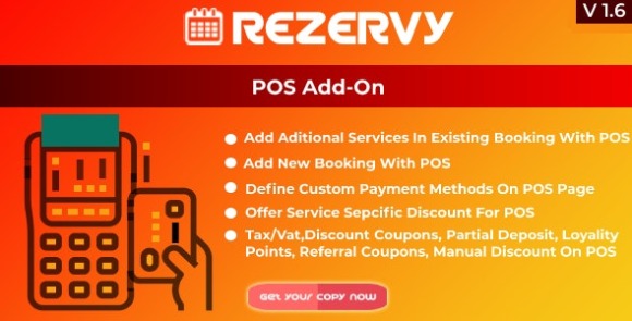 Rezervy v1.6 – Point of Sale System for Bookings & Multi Payment Management (POS Addon) Free