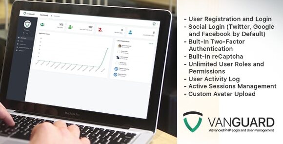 Vanguard v9.0.0 – Advanced PHP Login and User Management Script